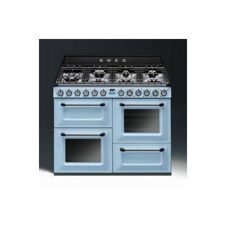 CENTRE DE CUISSON 7 GAZ SMEG CATALYSE BLEU AZUR