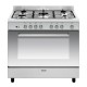 CENTRE DE CUISSON GLEM 5 GAZ FOUR CATALYSE 104L A INOX