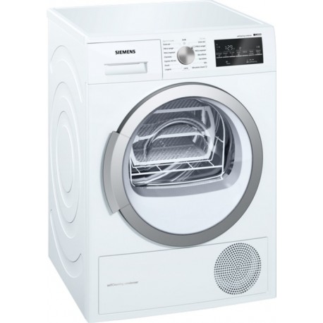 SECHE LINGE SIEMENS POMPE A CHALEUR 9KG A++ BLANC